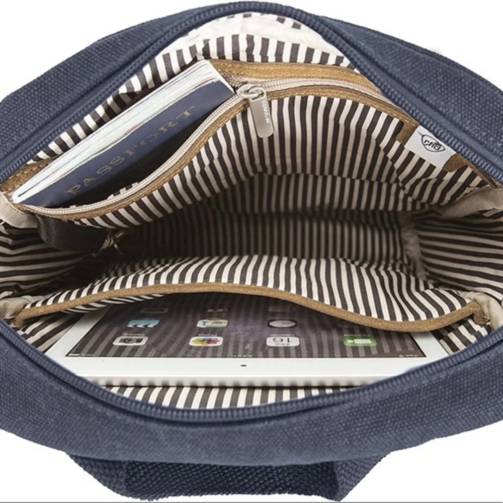 Travelon Anti-Theft Heritage Tour Bag, indigo -‎ 33074 54